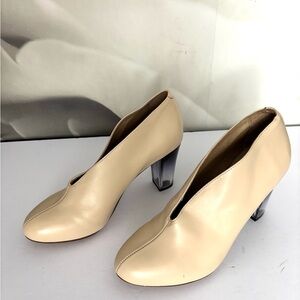 Office London leather booties